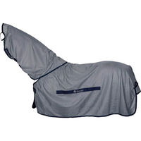 Produktbild von Bucas Buzz-Off & Neck Fliegendecke für Pferde Blau 130 cm