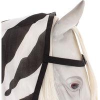 Produktbild von Bucas Buzz-Off & Neck Pferdeedecke mit Halsetui Zebra Schwarz Bunt
