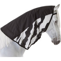 Produktbild von Bucas Buzz-Off Rain Combi Neck Pferdedecke mit Halsteil Zebra Muster Größe XS