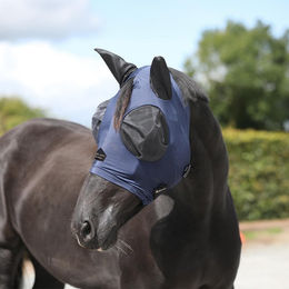 Bucas Buzz-Off Ultra Fliegenmaske für Pferde Navy XL – Bild 1 von 1
