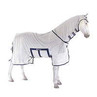 Produktbild von Bucas Buzz-Off X Full Neck Fliegendecke für Pferde Silber