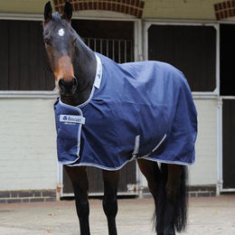 Bucas Celtic Stable Decke für Pferde Größe M Navy Blau - 150 g – Bild 1 von 2