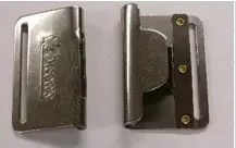 Bucas Click'n Go Patent Zubehör für Pferdedecke aus Metall in Silber – Bild 1 von 1