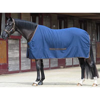 Produktbild von Bucas Cool Sheet Decke aus Leinen für Pferde Blau oder Beige 140 cm