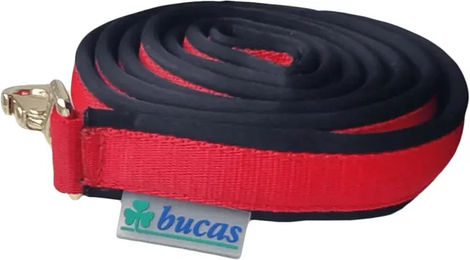 Produktbild von Bucas Dublin Longierseil für Pferde und Hunde in Rot - 2 m
