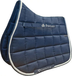 Bucas Emerald Satteldecke für Warmblut in Grün oder Blau aus Polyester – Bild 1 von 2
