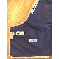 Produktbild von Bucas Euroriding Turnout Extra Weidedecke Regendecke Navy XXL 165 cm mit 300g Füllung
