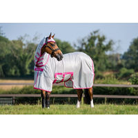 Produktbild von Bucas Fliegendecke Buzz-Off X Blau/Blossom 140 cm