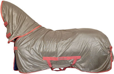 Bucas Freedom Fliegendecke aus Mesh in Beige oder Grau 145 cm – Bild 1 von 2