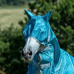 Bucas Freedom Fly Mask Fliegenmaske Insektenschutz Türkis 135 – Bild 1 von 1