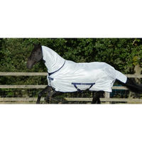 Produktbild von Bucas Freedom Fly Sheet 100 Fliegendecke für Pferde in Silber