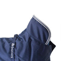 Produktbild von Bucas Freedom Hundemantel Regenmantel waterproof Rip-Stop Blau Silber Größe 45 - 50 g