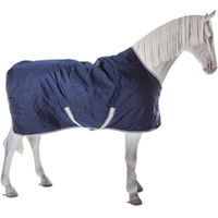 Produktbild von Bucas Freedom Stable Extra Pferdedecke aus Polyester in Blau 120 cm - 300 g