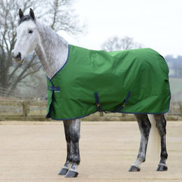 Bucas Freedom Stable Pferdedecke aus Polyester in Grau und Grün Größe M – Bild 1 von 8