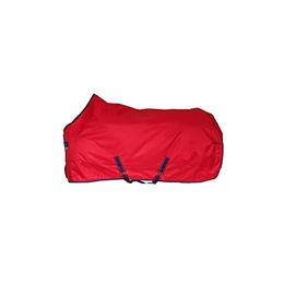Bucas Freedom Stable Pferdedecke aus Polyester in Rot 155 cm - 300 g – Bild 1 von 2
