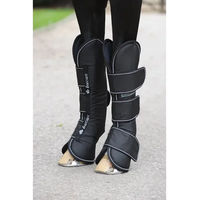 Produktbild von Bucas Freedom Transportgamaschen für Ponys Schwarz Weiß aus Polyester 4er-Set