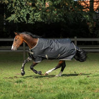 Produktbild von Bucas Freedom Turnout Light 0g Weidedecke und Regendecke aus Rip-Stop-Material Schwarz/Taupe 110cm