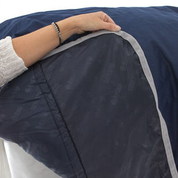Bucas Freedom Turnout Light Full Neck Pferdedecke 0g Navy Blau Größe 85/107 – Bild 1 von 6