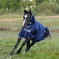 Produktbild von Bucas Freedom Turnout Light Full Neck Pferdedecke Navy Blau