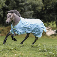 Produktbild von Bucas Freedom Turnout Light Regendecke für Pferde Rip-Stop-Material Blau 140