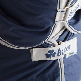 Bucas Freedom Turnout Pferdedecke mit extra langem Hals in Navy Blau – Bild 1 von 9