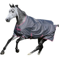 Produktbild von Bucas Freedom Turnout Weidedecke Ripstop Outdoordecke Smoke Grey 140