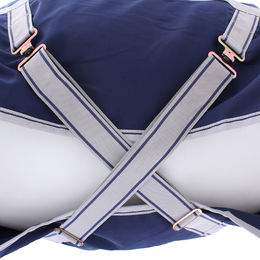 Bucas Freedom Twill Sheet Stalldecke für Pferde in Blau 120 cm – Bild 1 von 5