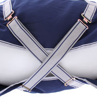 Produktbild von Bucas Freedom Twill Sheet Stalldecke für Pferde in Blau 120 cm