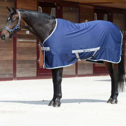 Bucas Freedom Twill Sheet Stalldecke für Pferde Navy Blau 115 – Bild 1 von 2