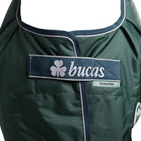 Produktbild von Bucas Green-Line Turnout Pferdedecke 130 cm mit 100g Füllung in Grün/Beige - 100 g
