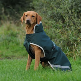 Produktbild von Bucas Greenline Hundemantel Winter Fleece Waterproof Grün - 50 g
