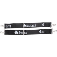 Produktbild von Bucas Internal Surcingle Bauchgurt Schwarz Silber Größe L