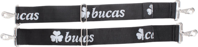 Bucas Internal Surcingle Bauchgurt Schwarz Silber Größe M – Bild 1 von 1
