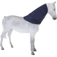 Produktbild von Bucas Irish Turnout Combi Neck Halsteil für Pferde Navy Gold Grösse XS