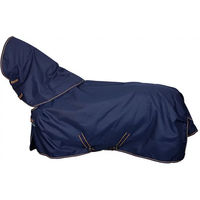Produktbild von Bucas Irish Turnout Combi Neck Pferdedecke Blau Gold