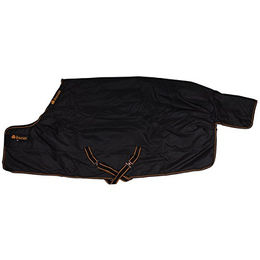 Bucas Irish Turnout Extra Pony Decke 300g 1200D Schwarz Gold – Bild 1 von 4
