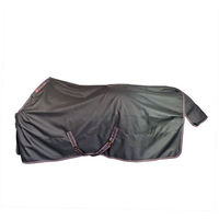 Produktbild von Bucas Irish Turnout Light Outdoordecke EQUIVA Edition für Pferde in Grau Rosa oder Schwarz aus Polyester