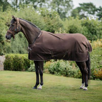 Produktbild von Bucas Irish Turnout Medium Pferdedecke mit Neck Set in Braun aus Polyester