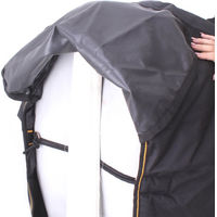 Produktbild von Bucas Irish Turnout Winterdecke für Pferde Größe 125 Schwarz/Gold