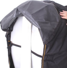 Bucas Irish Turnout Winterdecke für Pferde Größe 135 Schwarz/Gold – Bild 1 von 9