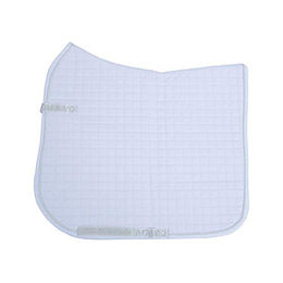 Bucas Max Dressage Sattelunterlage Weiß One Size – Bild 1 von 3