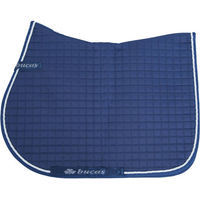 Produktbild von Bucas Max Jumping Sattelunterlage One Size Navy Silber