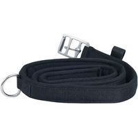 Produktbild von Bucas Neckstrap Zebra Sattelgurt für Pferde in Schwarz und Bunt
