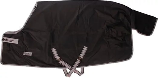 Produktbild von Bucas Outdoor-Decke für Pferde in Schwarz - 150 g