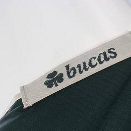 Bucas Pferdedecke Greenline Turnout 300g Grün/Cream Größe 155 - 300 g – Bild 1 von 2
