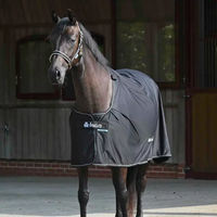 Produktbild von Bucas Power Cooler Fliegendecke für Pferde aus Polyester in Schwarz
