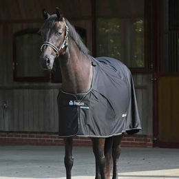 Bucas Power Cooler Fliegendecke für Pferde in Schwarz aus Polyester – Bild 1 von 2