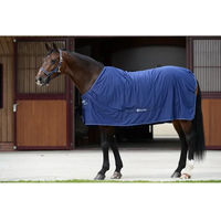 Produktbild von Bucas Power Cooler Outdoor-Pferdedecke aus Polyester in Schwarz und Blau