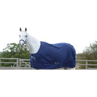 Produktbild von Bucas Power Cooler Pferdedecke aus Polyester in Navy/Silber 140 cm
