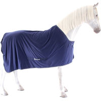 Produktbild von Bucas Power Cooler Pony Abschwitzdecke Blau Silber aus Polyester Größe 95
